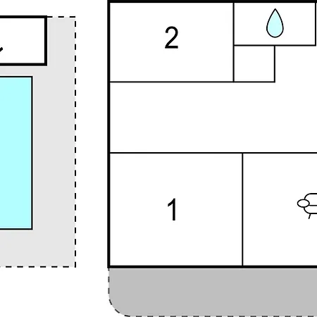 2 Bedroom In Okrug Gornji 公寓 *